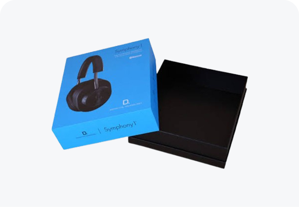 Branded Headphone Lid- Off Boxes