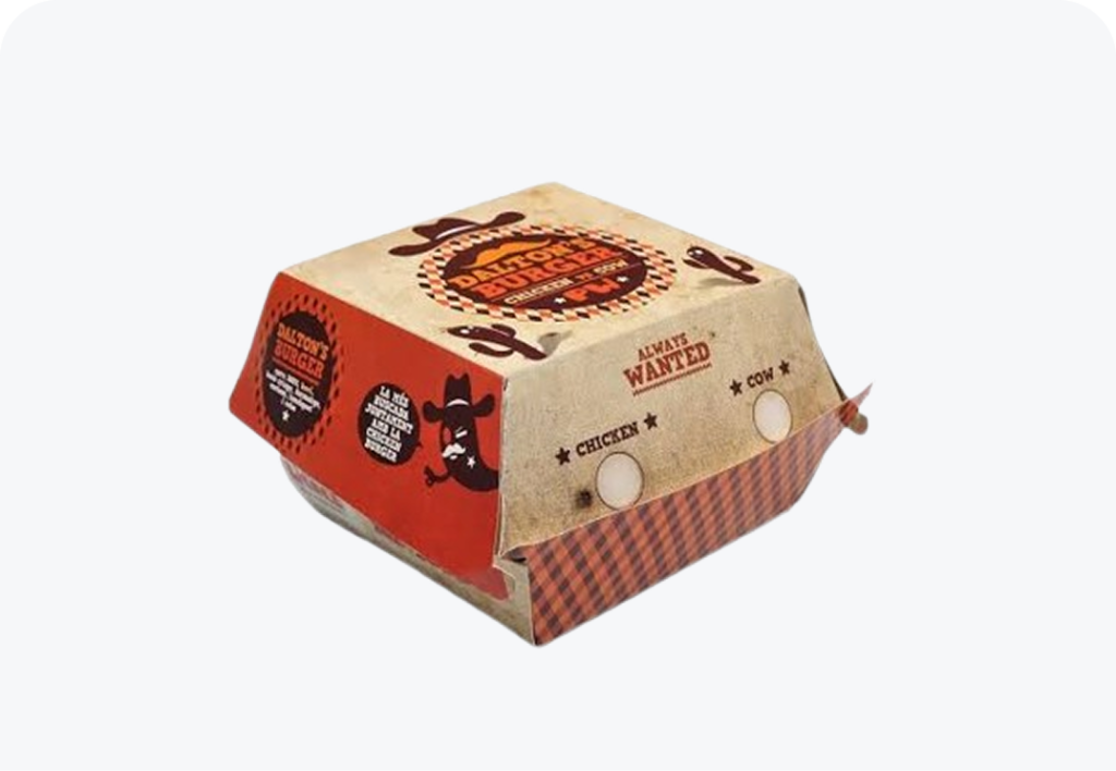 Custom Burger Box