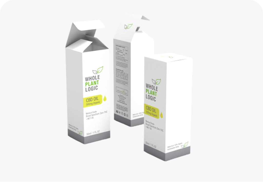 Custom Hemp Oil Boxes