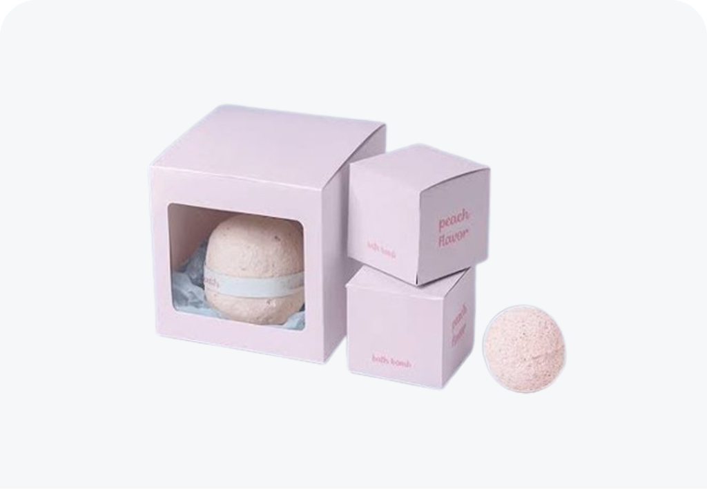 Custom Bath Bomb Boxes