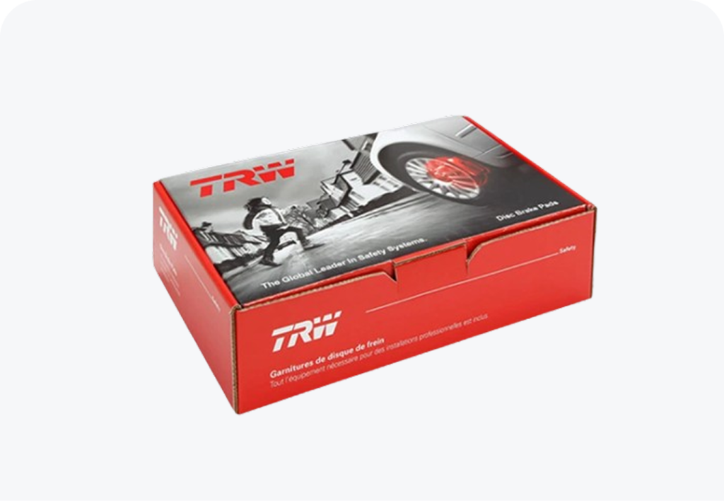 Personalized Auto Part Roll End Boxes
