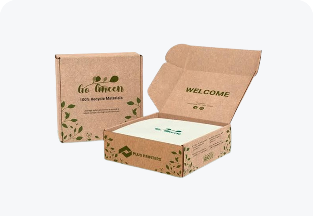 Corrugated Kraft Product Boxes with Logo
