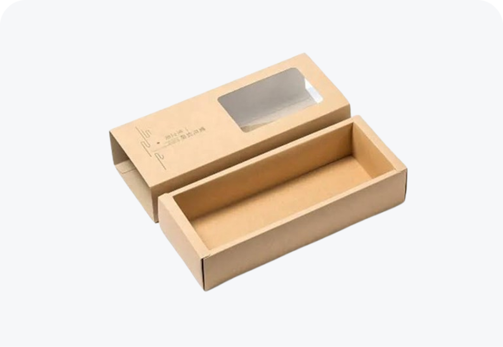 Kraft Drawer Boxes with Insert