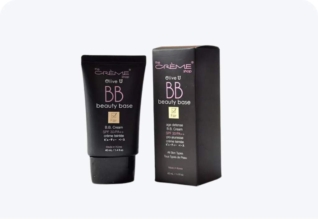 BB Cream Packaging Boxes