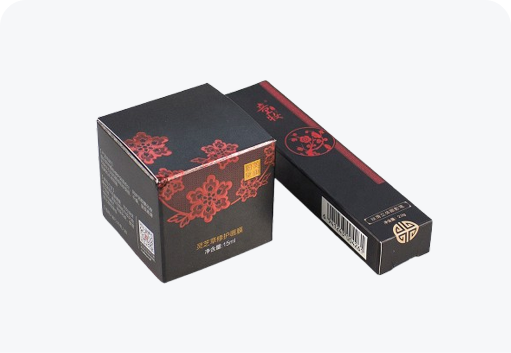 Cosmetic Boxes with Reverse UV Printing