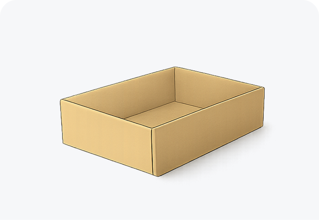 Four Corner Tray Boxes