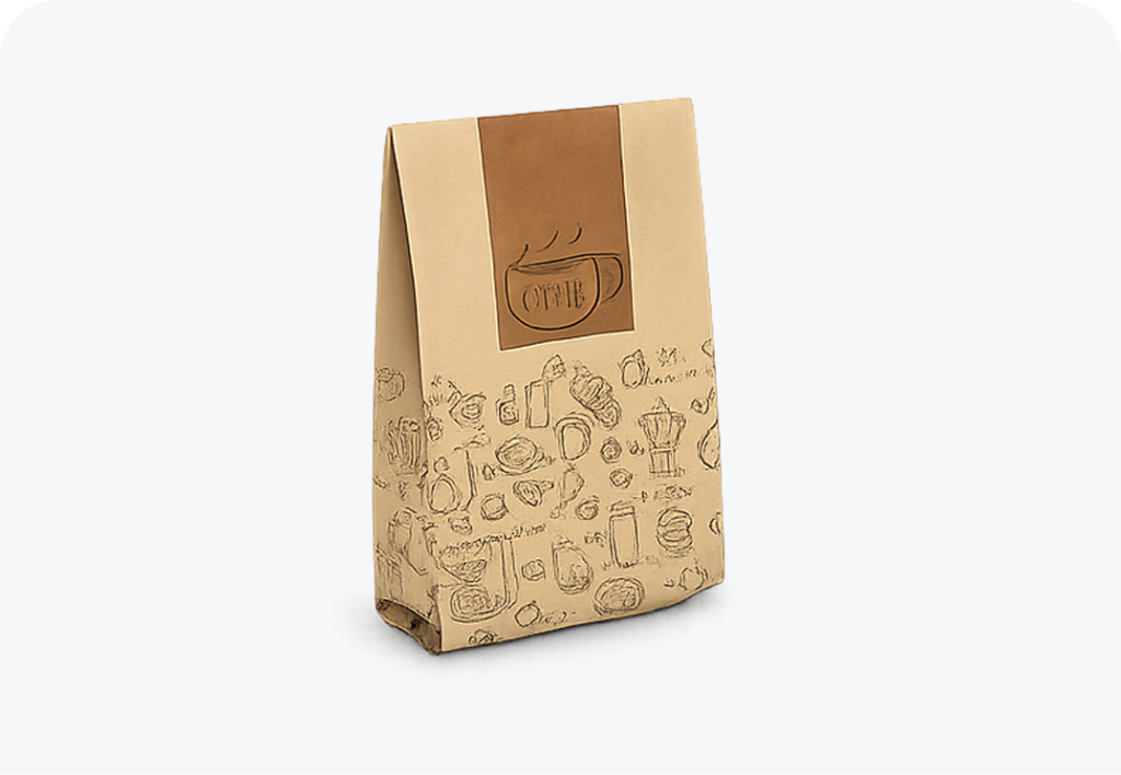 Coffee bean pouches