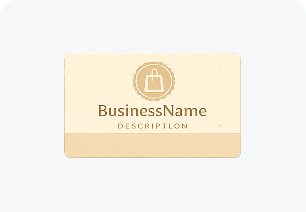 Standard Business card